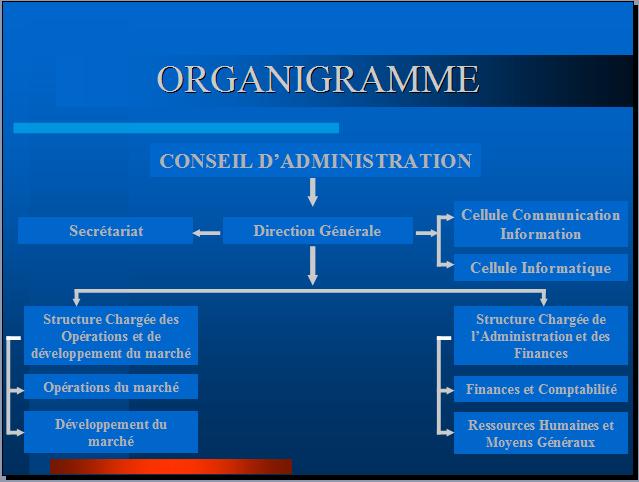 organigramme